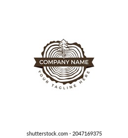 wooden classic luxurious mature logo design