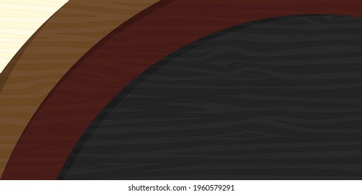 Wooden concept background, banner area space for text. Designed texture and modern colorful wallpaper.