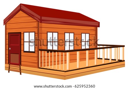 Similar – Image, Stock Photo Wooden hut at the frozen lake