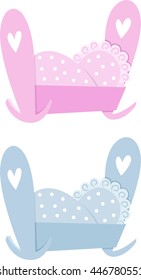 Wooden crib