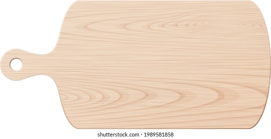 Wooden cutting board for tabletop