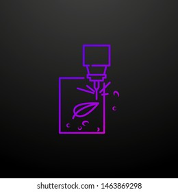 Wooden cutting nolan icon. Elements of laser set. Simple icon for websites, web design, mobile app, info graphics