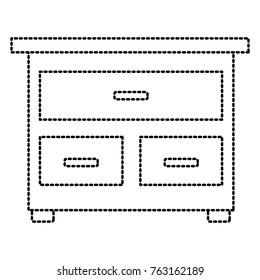 Wooden drawer funiture