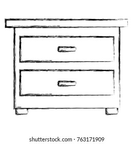 Wooden drawer funiture