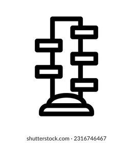 Wooden Dummis Icon Vector Symbol Design Illustration
