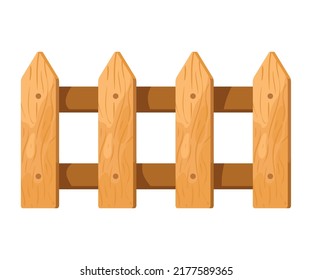 wooden fence farm accessory icon