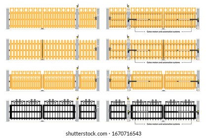 庭 柵 のイラスト素材 画像 ベクター画像 Shutterstock