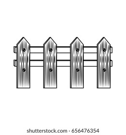 wooden fence icon