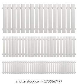 Wooden fence vector design illustration isolated on background