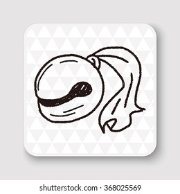 wooden fish doodle