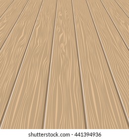 Wooden floor texture background. Wood pattern design. Vector illustration