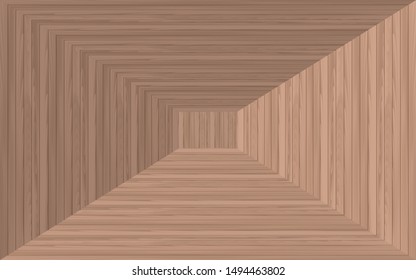 wooden floor and wooden wall abstract background