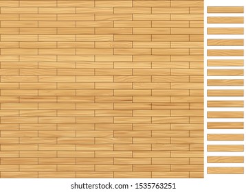 wooden floor,laminate, wood texture,wood plank perspective, natural wood, realistic, 3d. striped design background, Vector illustration 