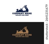 Wooden Fore Plane or Jack Plane Silhouette for Classic Vintage Woodworking Carpentry Logo design