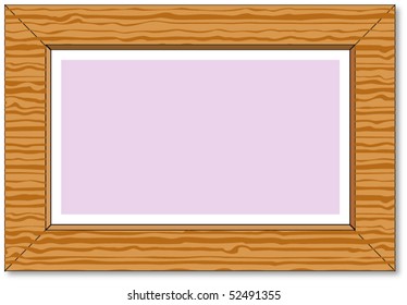 Wooden frame