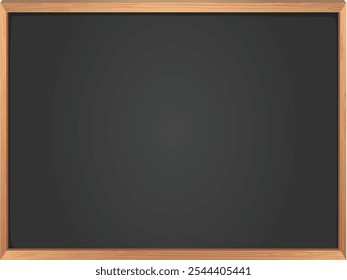 wooden frame empty black board. Chalk black board with wooden frame on white background
Wooden Frame Empty Blackboard, Chalkboard with Wooden Frame on White Background for Writing or Decor