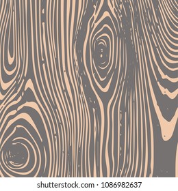 Wooden grain texture vector natural pattern background