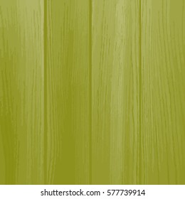 Wooden green texture, empty background. Natural wooden texture with vertical planks.