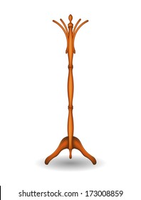 Wooden hanger