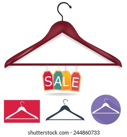 Wooden hanger