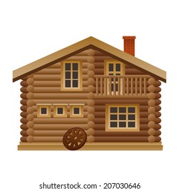 wooden house