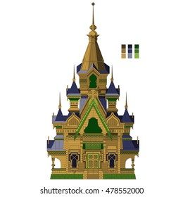 Wooden house 