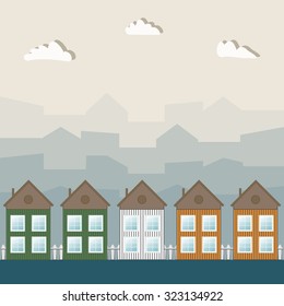 Wooden Houses, Morning Haze