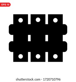 wooden icon or logo isolated sign symbol vector illustration - high quality black style vector icons
