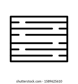 Wooden icon vector illustration logo template for many purpose. isolated on white background