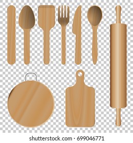 Wooden Kitchen Utensils