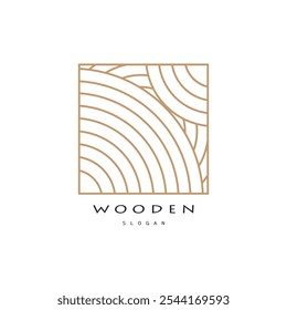 wooden logo design, for construction, wood craftsmen, wood processing company businesses