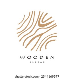 wooden logo design, for construction, wood craftsmen, wood processing company businesses