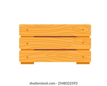 Wooden pallet design with a simple structure in bright colors for various applications