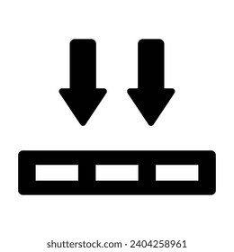Diseño vectorial de pallet de madera aislado en fondo blanco