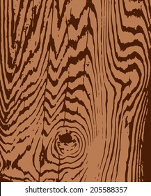 Wooden panel in vector format. Abstract background.