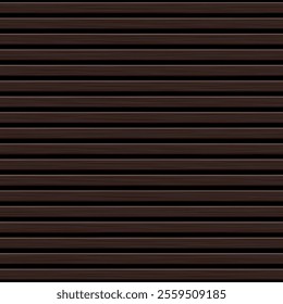Wooden panel wall background. Horizontal wooden planks with seamless pattern creating rustic backdrop. Dark stripes emphasize texture and natural wood grain. Furniture design.
