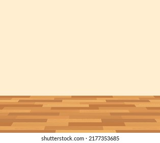 Wooden parquet seamless pattern. White laminate floor isometric view. Hardwood court. Wood grain texture. Light timber interior. Oak, walnut, pine, maple nature materials realistic vector illustration