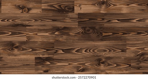 Wooden parquet. Seamless texture of wooden parquet. Seamless Plank Background. Vector illustration