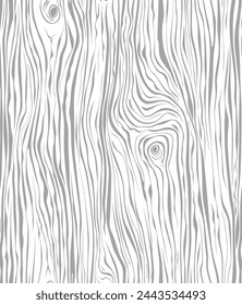 Wooden pattern. Wood grain texture. Dense lines. Abstract background. Vector illustration