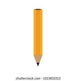 Vector Flat Minimalist Pencil Stock Vector (Royalty Free) 1910394772 ...