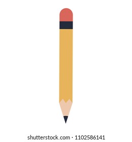 Wooden Pencil Isolated Stock Vector (Royalty Free) 1102586141 ...