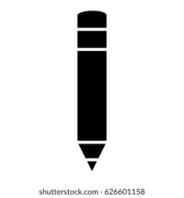 Wooden pencil isolated