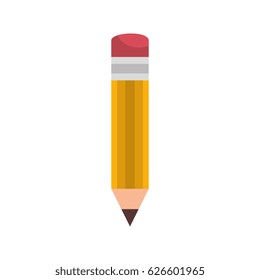 Wooden pencil isolated