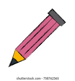 Wooden pencil isolated