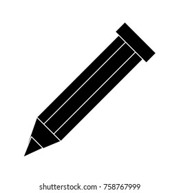 Wooden pencil isolated