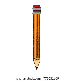 Wooden pencil isolated
