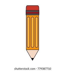 Wooden pencil isolated