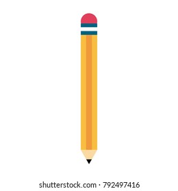 Wooden pencil isolated