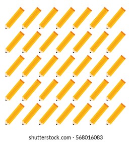 Wooden pencil isolated icon vector illustration graphic design
