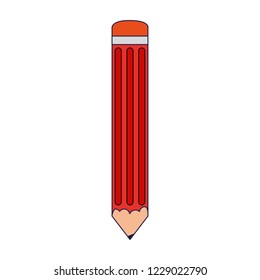 Wooden pencil symbol